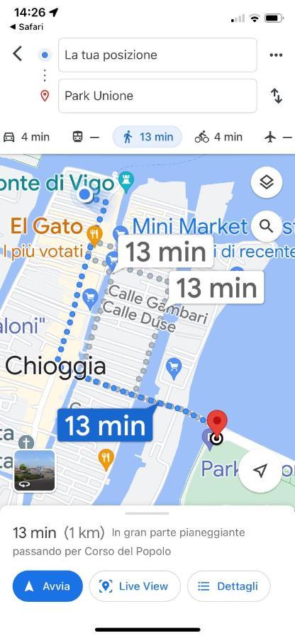 Casabella Chioggia Casa Indipendente Con Corte 外观 照片